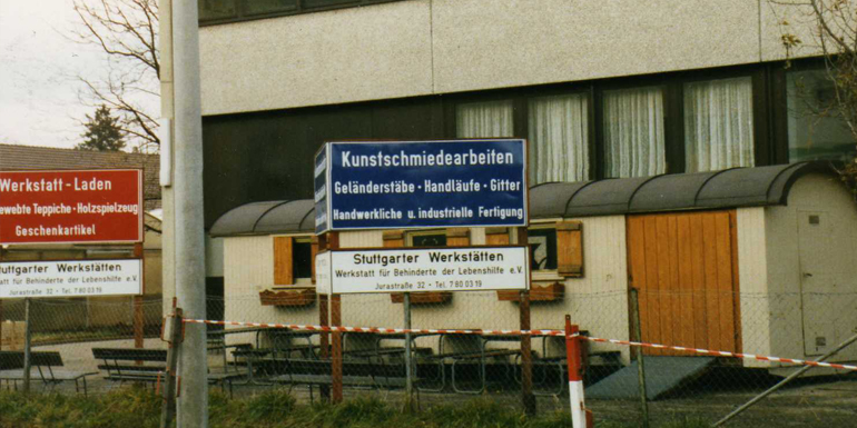 Historisches Bild der Lebenshilfe Stuttgart