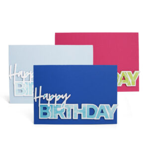 Happy Birthday Schriftzug