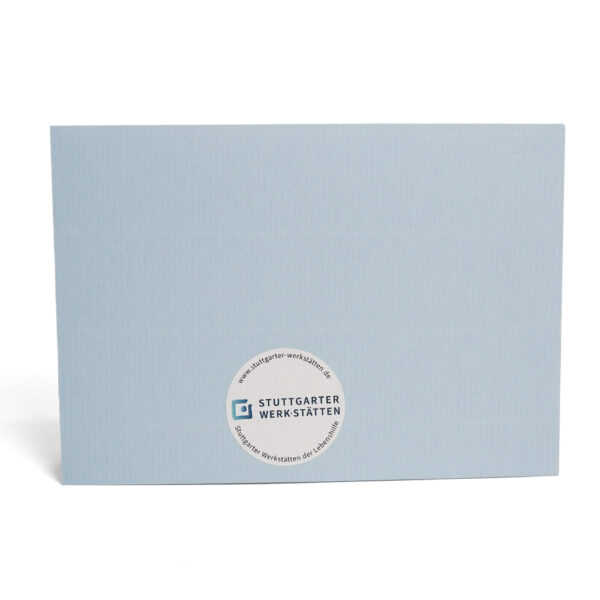 Babykarte blau