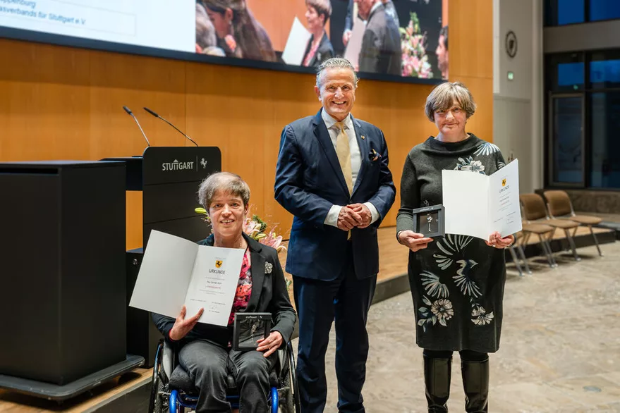 OB Nopper mit Andrea Grieb und Carmen Kohr