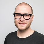 Portrait von Moritz Böning, Leiter der Fördergruppen der Lebenshilfe Stuttgart